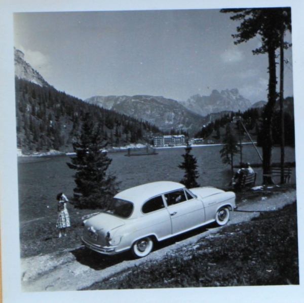 Borgward Isabella at Italy 1954 fifty Factoryphotos (1080)
